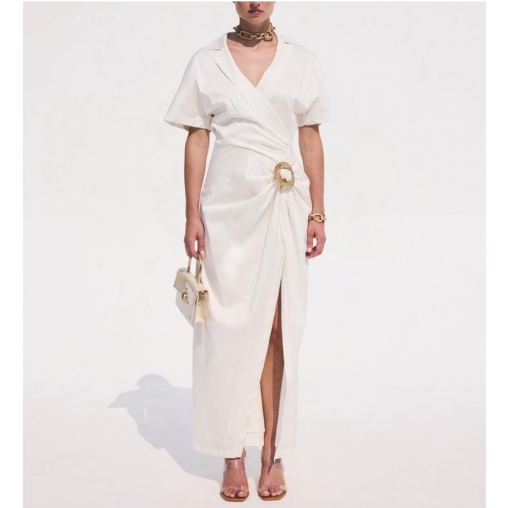 CULT GAIA CALISTA DRESS OFF WHITE